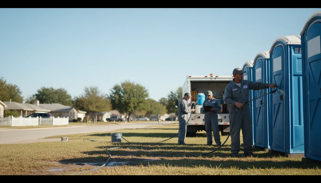 Long-Term Portable Toilet Rental in Johnson, KS near me